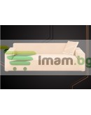 Калъф за диван ъглов и прав еластичен кадифе 3 цвята 190-230см